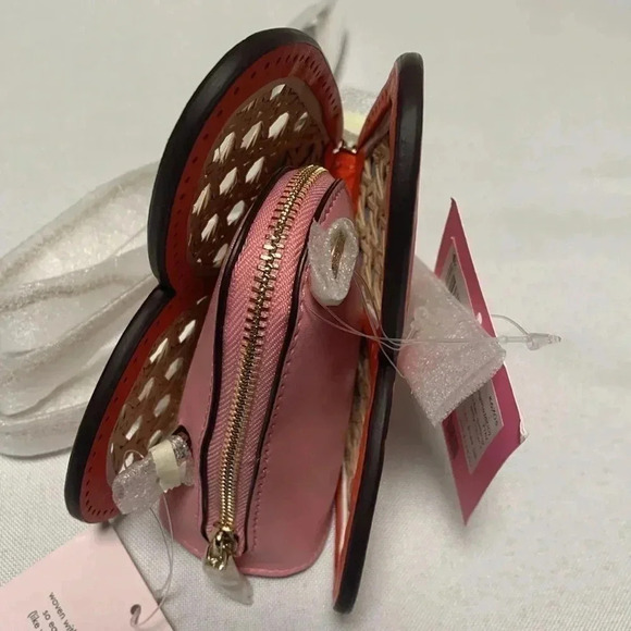 KATE SPADE ♠️ Wicker Butterfly 🦋 Coin Purse. Still wrapped,NWT. - Picture 3 of 6